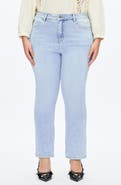 Bayeas High Waist Straight Leg Jeans