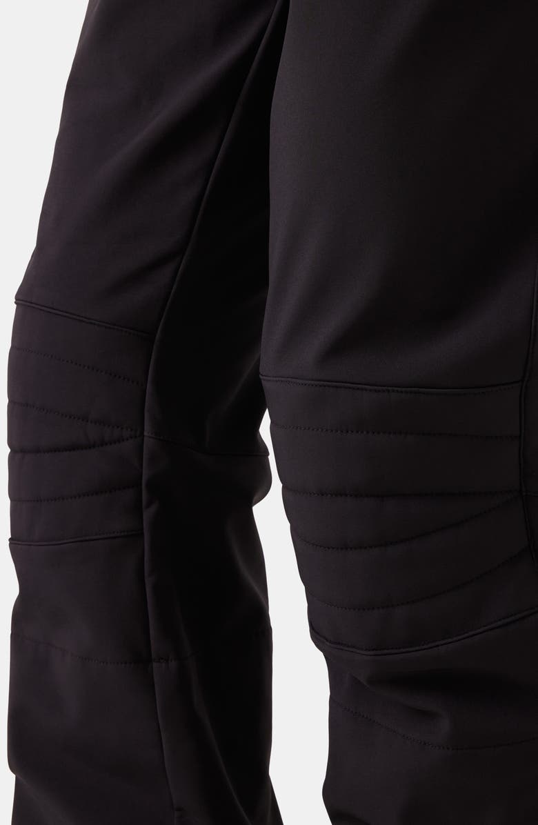 Roxy Summit Waterproof Snow Bib Overalls, Alternate, color, Black