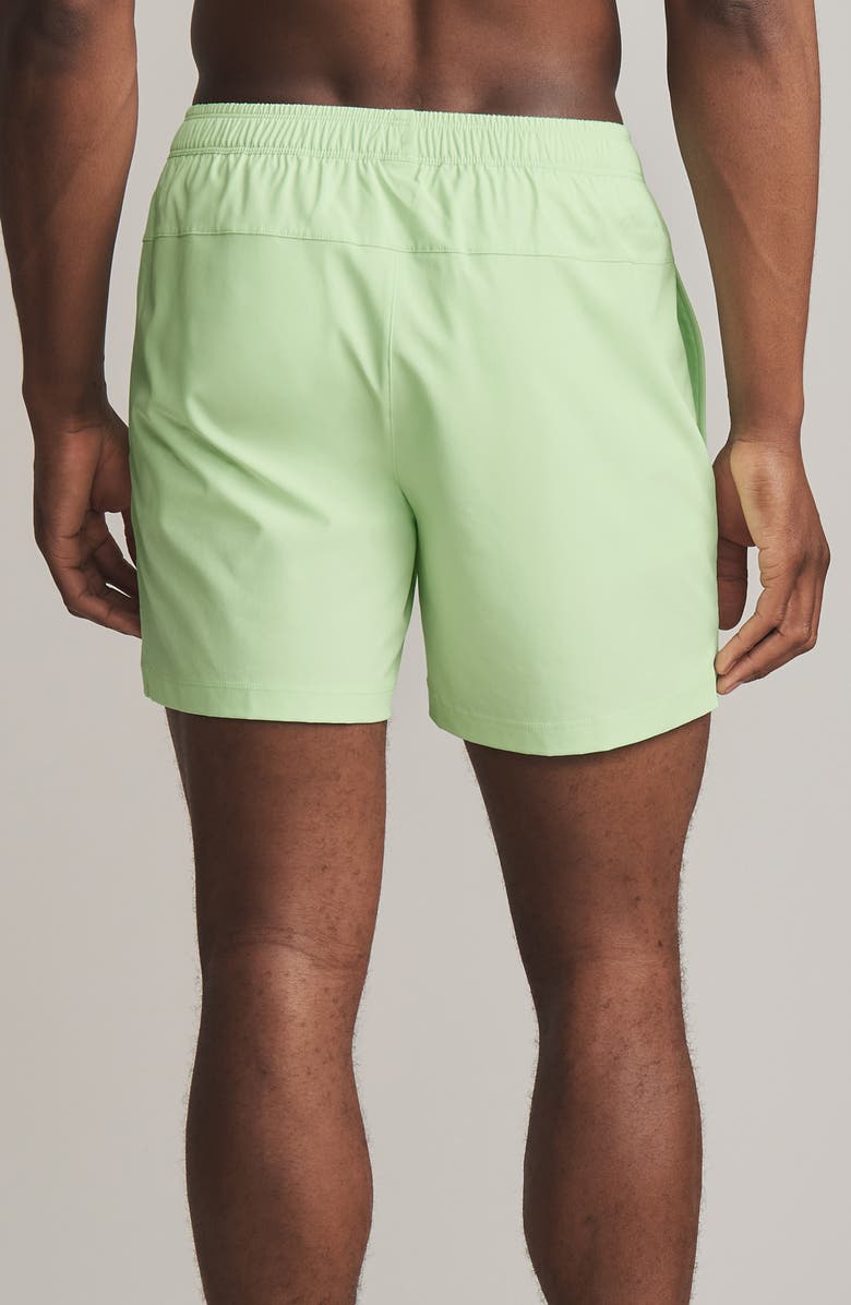 Rhone 5.5-Inch Water Repellent Swim Trunks, Alternate, color, Spearmint