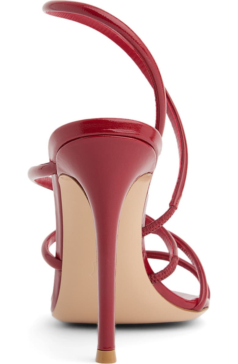 Gianvito Rossi Ettie Sandal, Alternate, color, Red Nappa