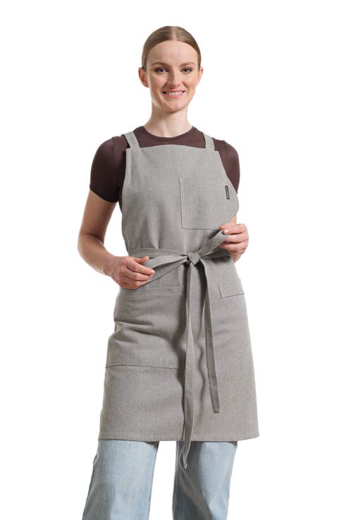 Crossback Apron - Heavy Twill Solid