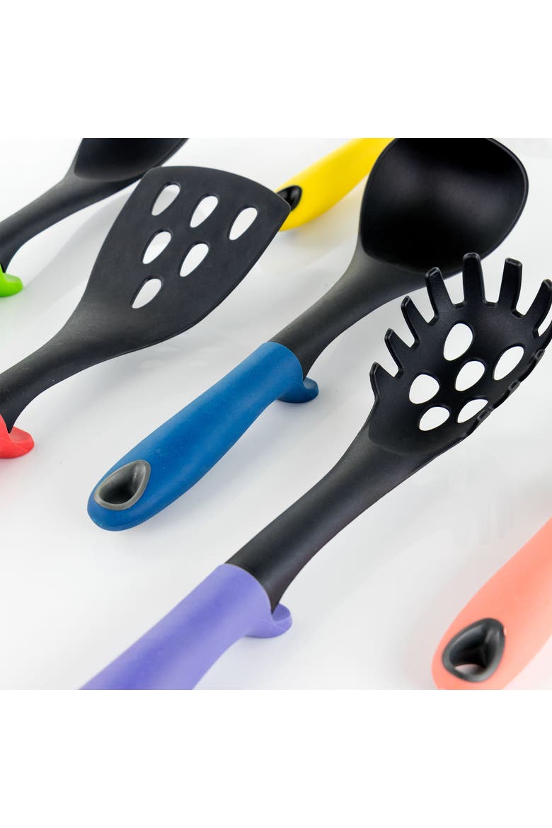 Nylon Cooking Utensils, Set of 7, Alternate, color, Assorted