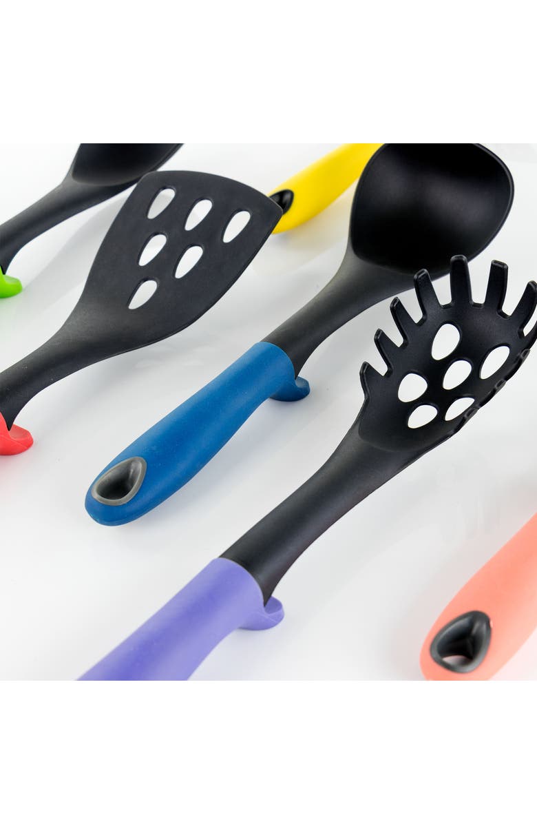 Megachef Nylon Cooking Utensils, Set of 7, Alternate, color, Assorted