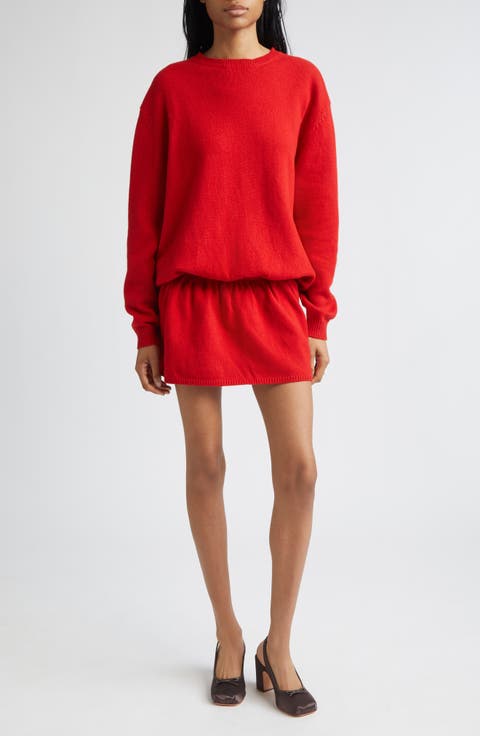 Kazia Oversize Long Sleeve Sweater Dress