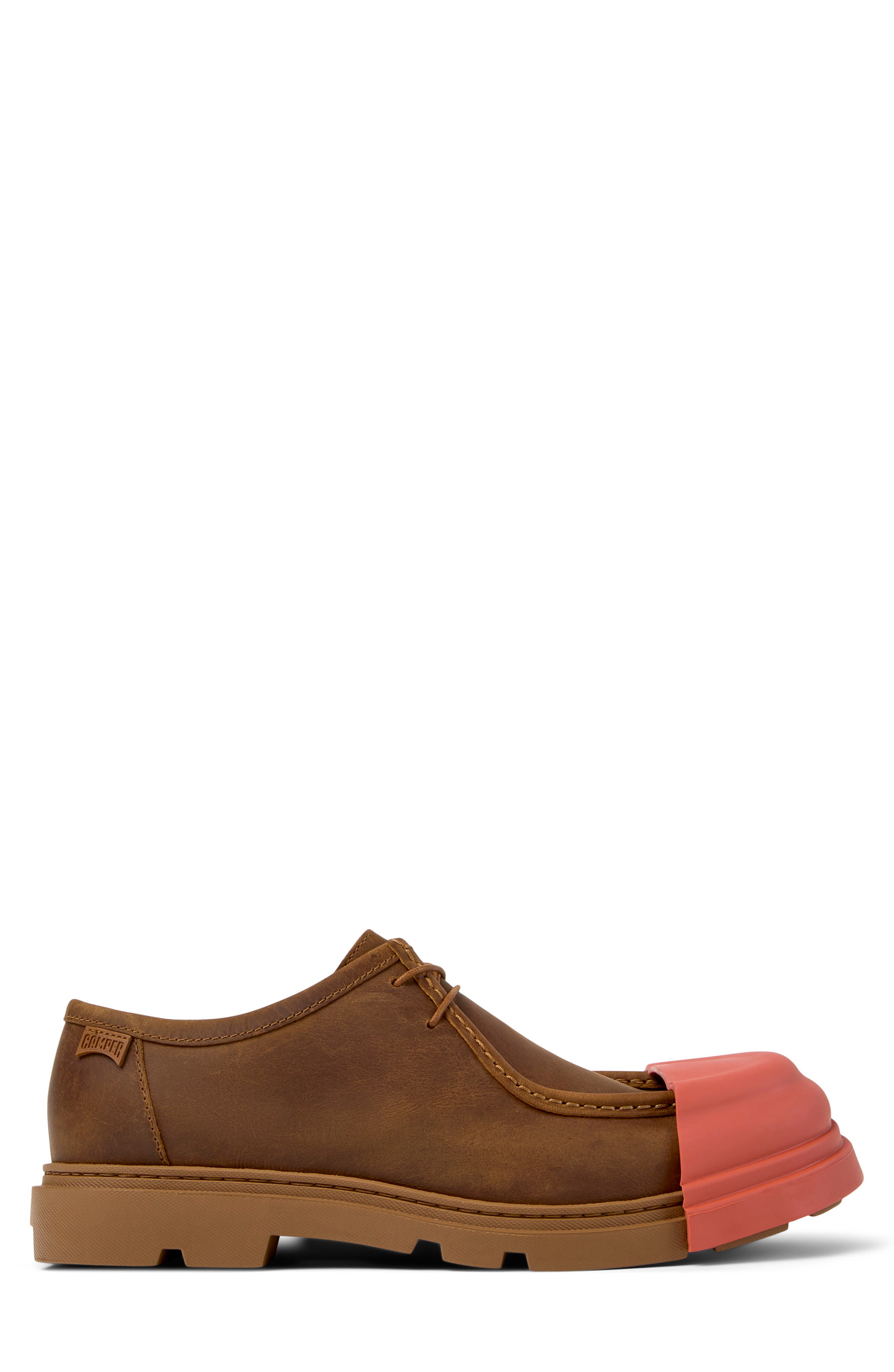 Camper Junction Cap Toe Chukka, Alternate, color, Medium Brown/ Brown