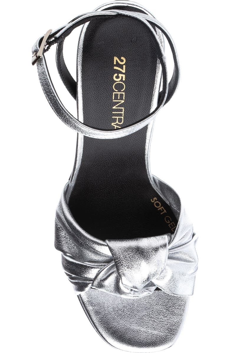 275 Central Miles Ankle Strap Platform Sandal, Alternate, color, Silver
