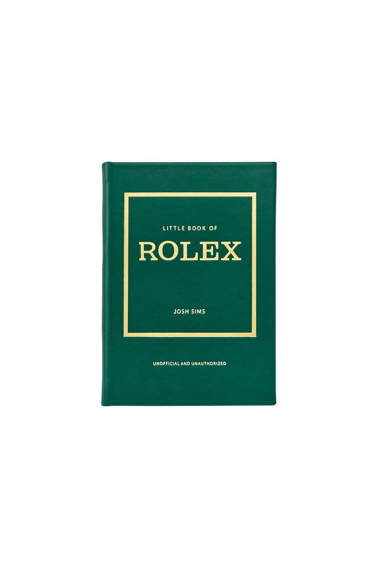 Little Book of Rolex Leather Edition, Main, color, Emerald