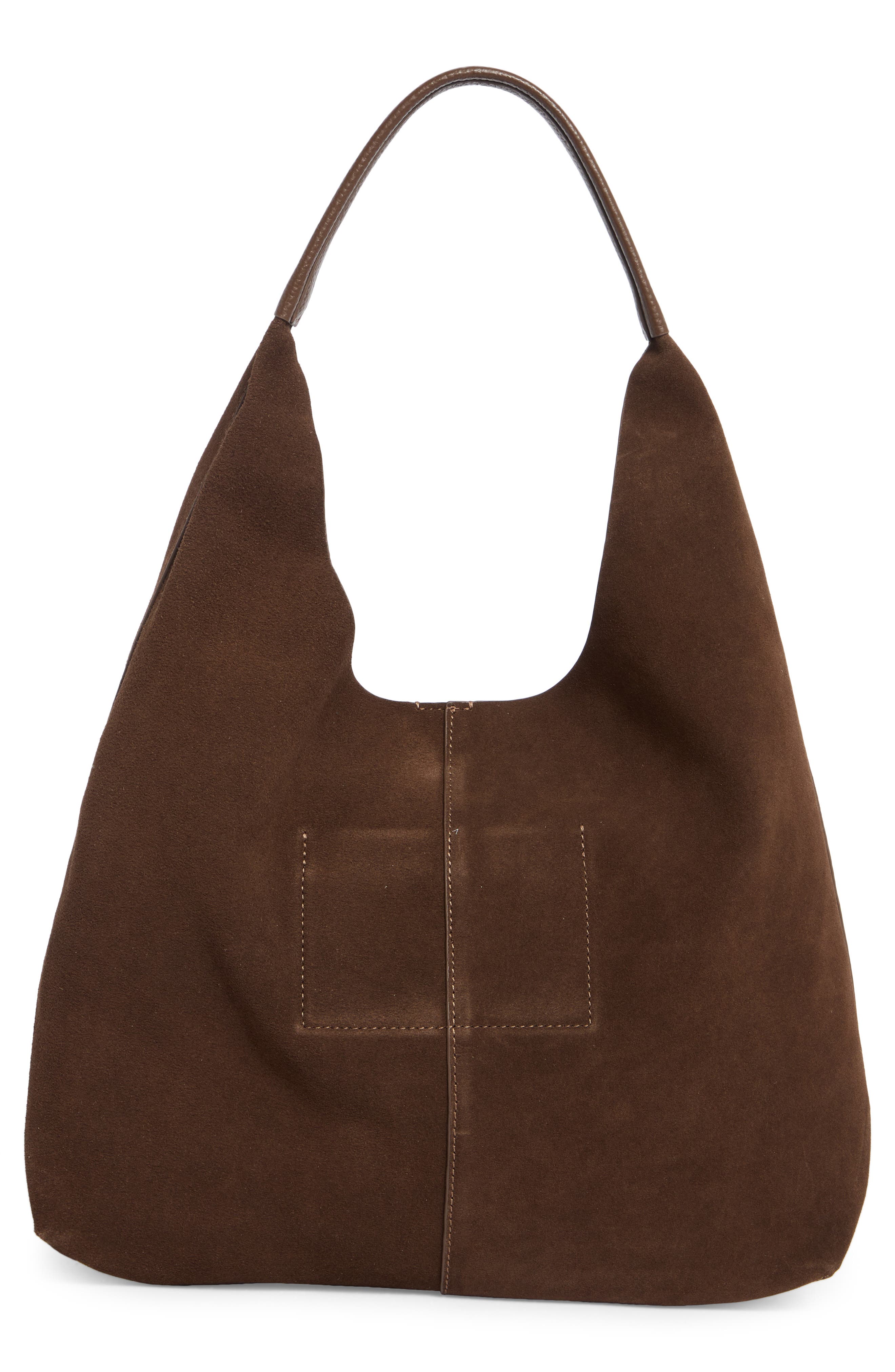 Medium Chelsea Slouch Hobo Bag, Alternate, color, DARK BROWN
