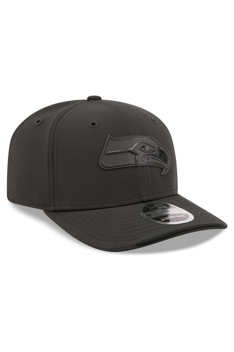 Men's New Era Black Seattle Seahawks 2026 Sideline 9SEVENTY Adjustable Hat, Alternate, color, Black