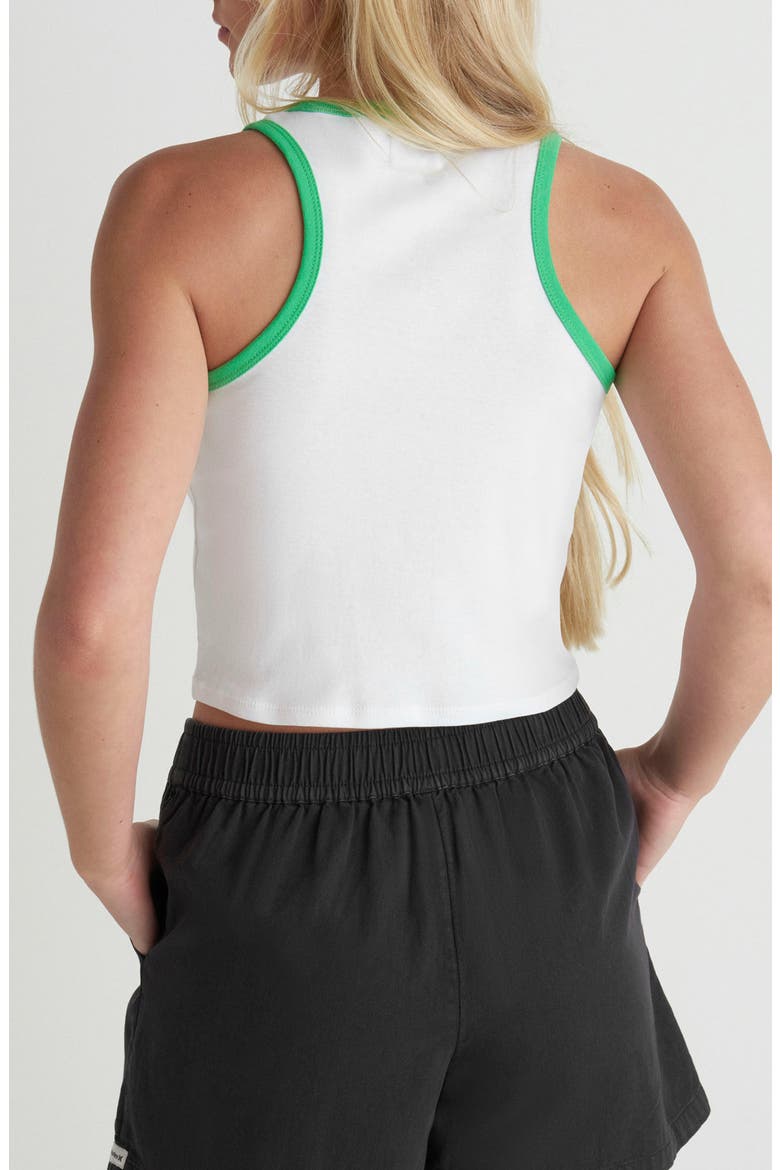 Troppo Logo Cotton Tank, Alternate, color, WHITE