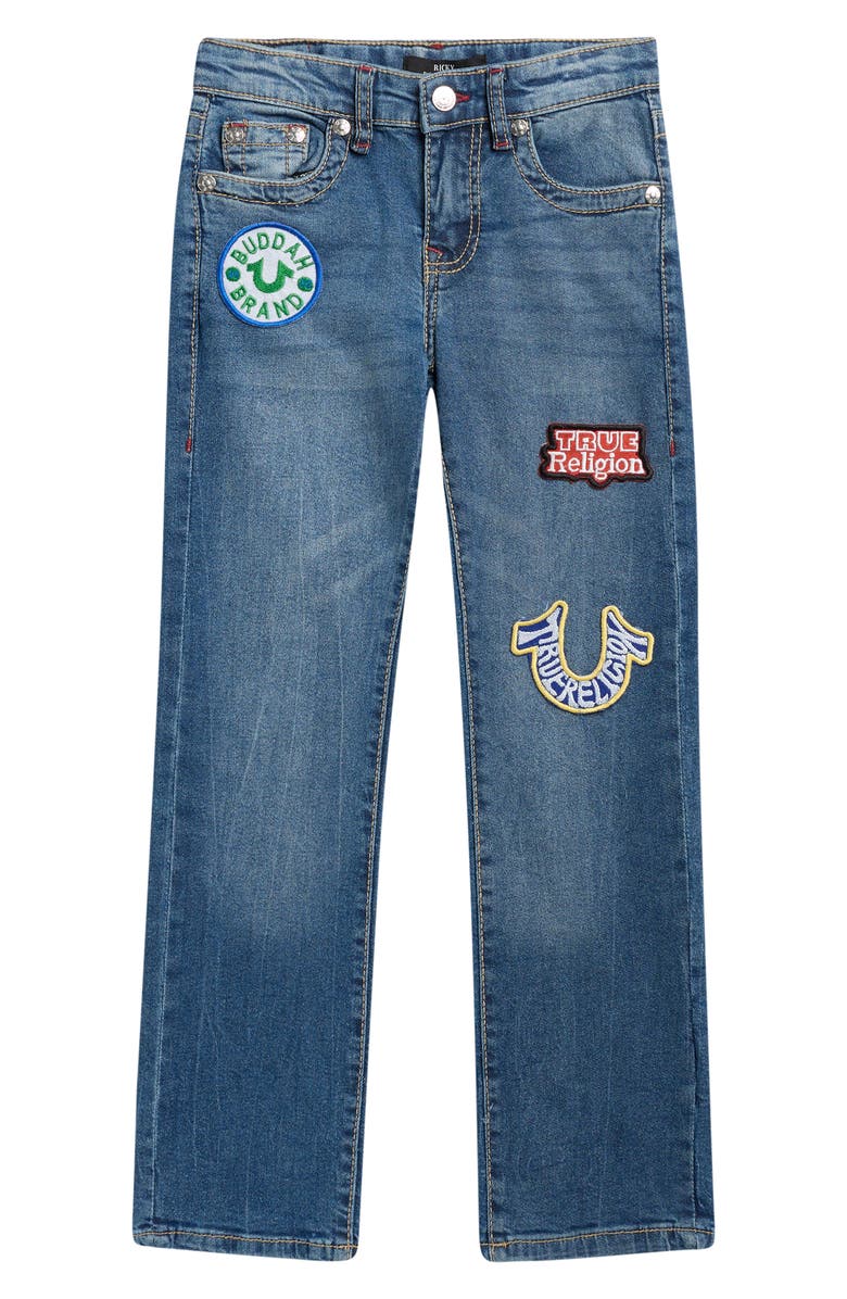 True Religion Kids' Bootcut Jeans, Main, color, Rible