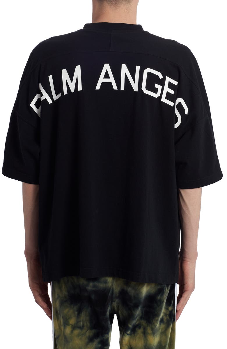 Palm Angels Logo Mermaid Graphic T-Shirt, Alternate, color, 