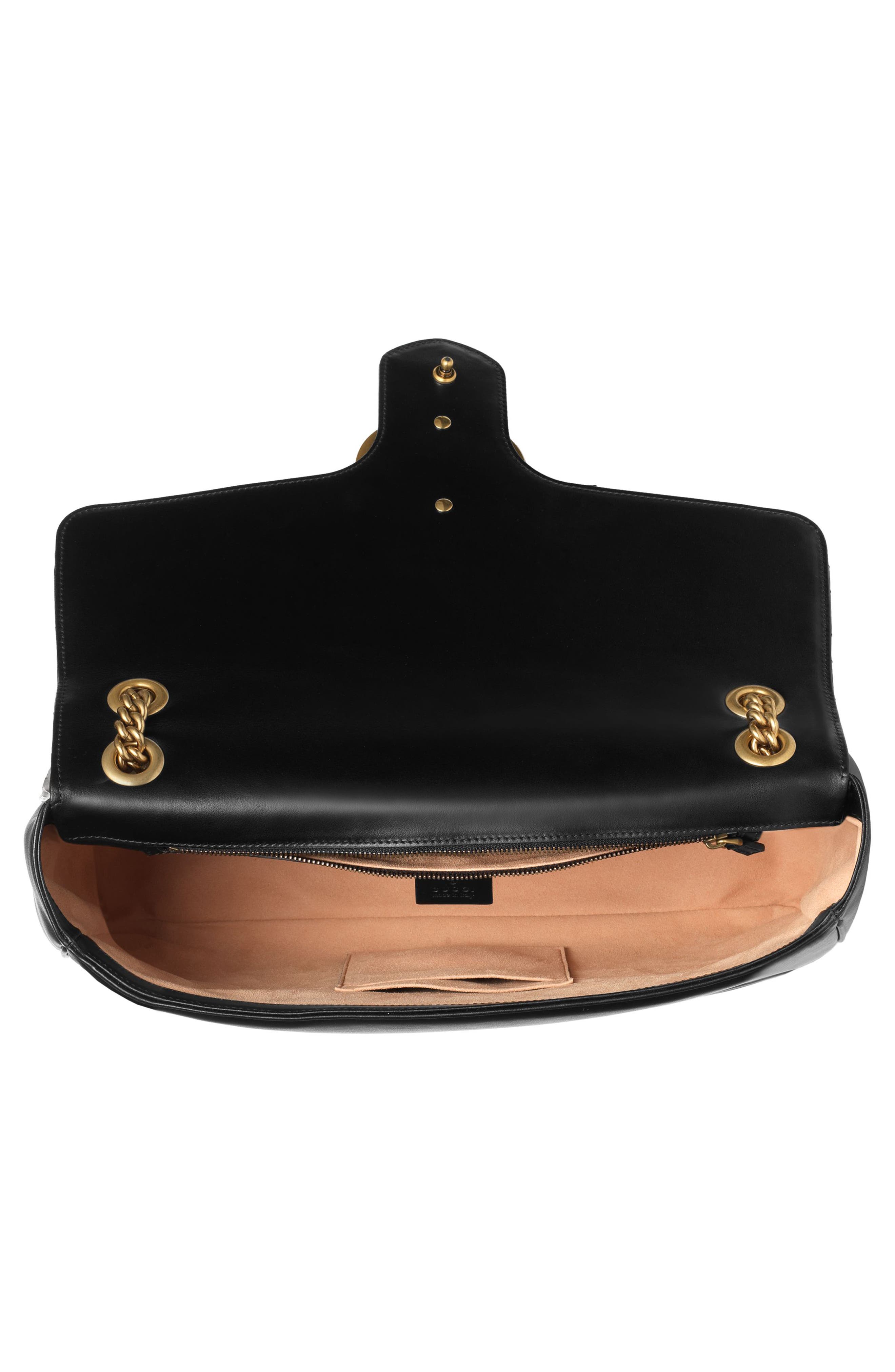 Gucci Large Matelassé Leather Shoulder Bag, Alternate, color, 