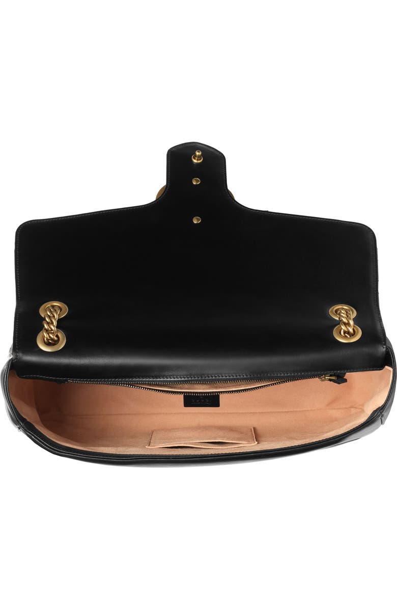 Gucci Large Matelassé Leather Shoulder Bag, Alternate, color,