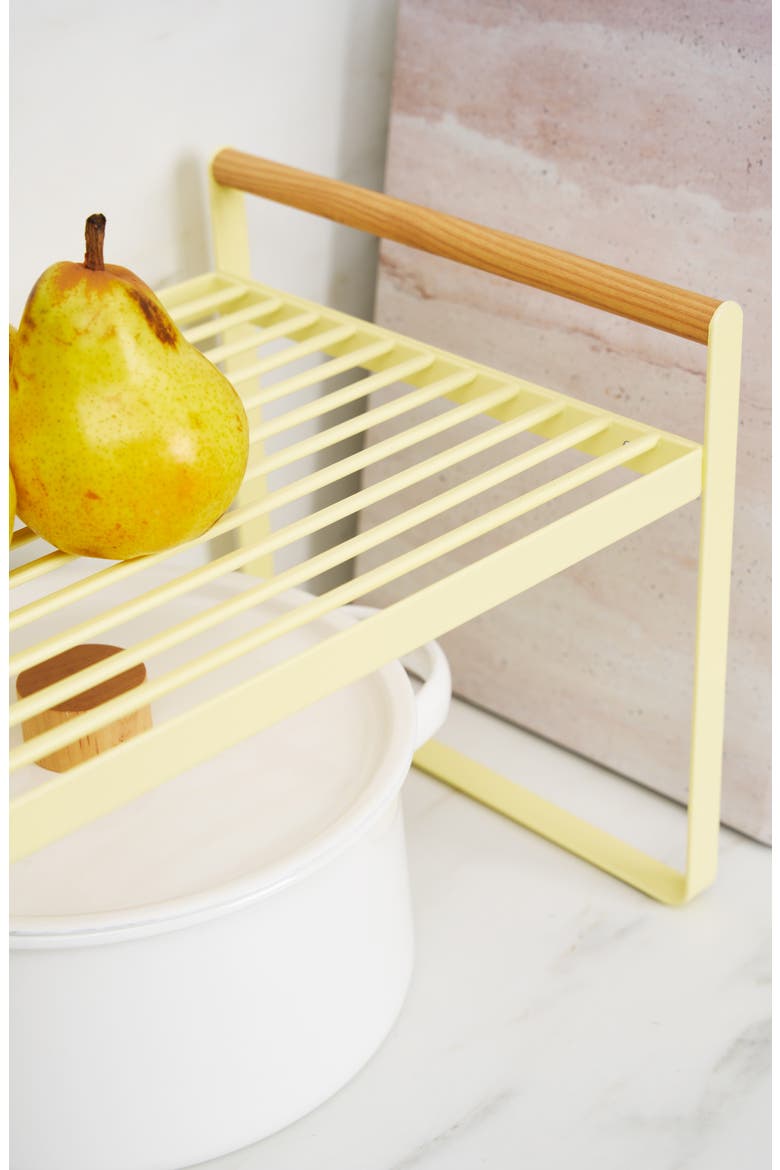 Countertop Wire Shelf, Alternate, color, YELLOW