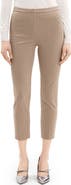 Theory Check Slim Crop Pants