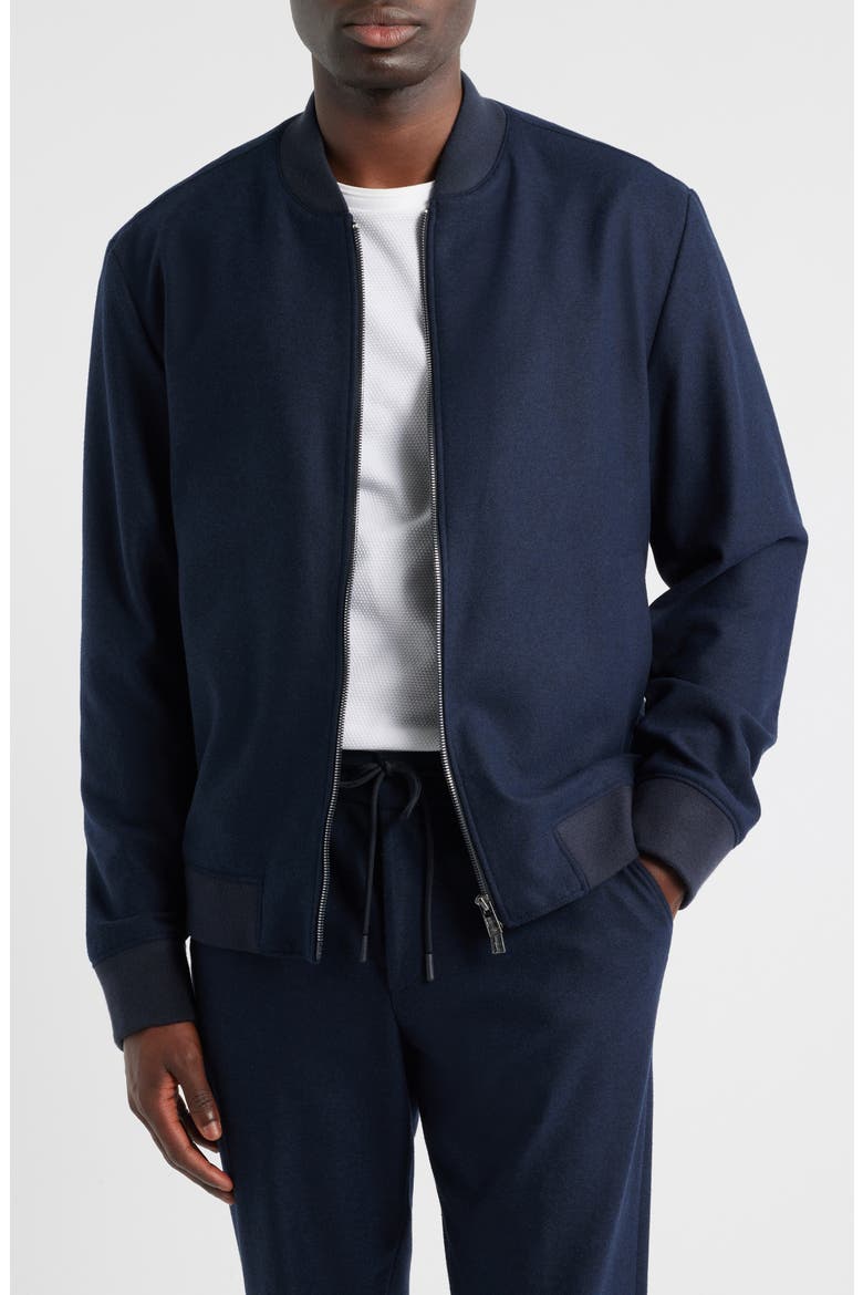 Hanry Bomber Jacket, Main, color, DARK BLUE