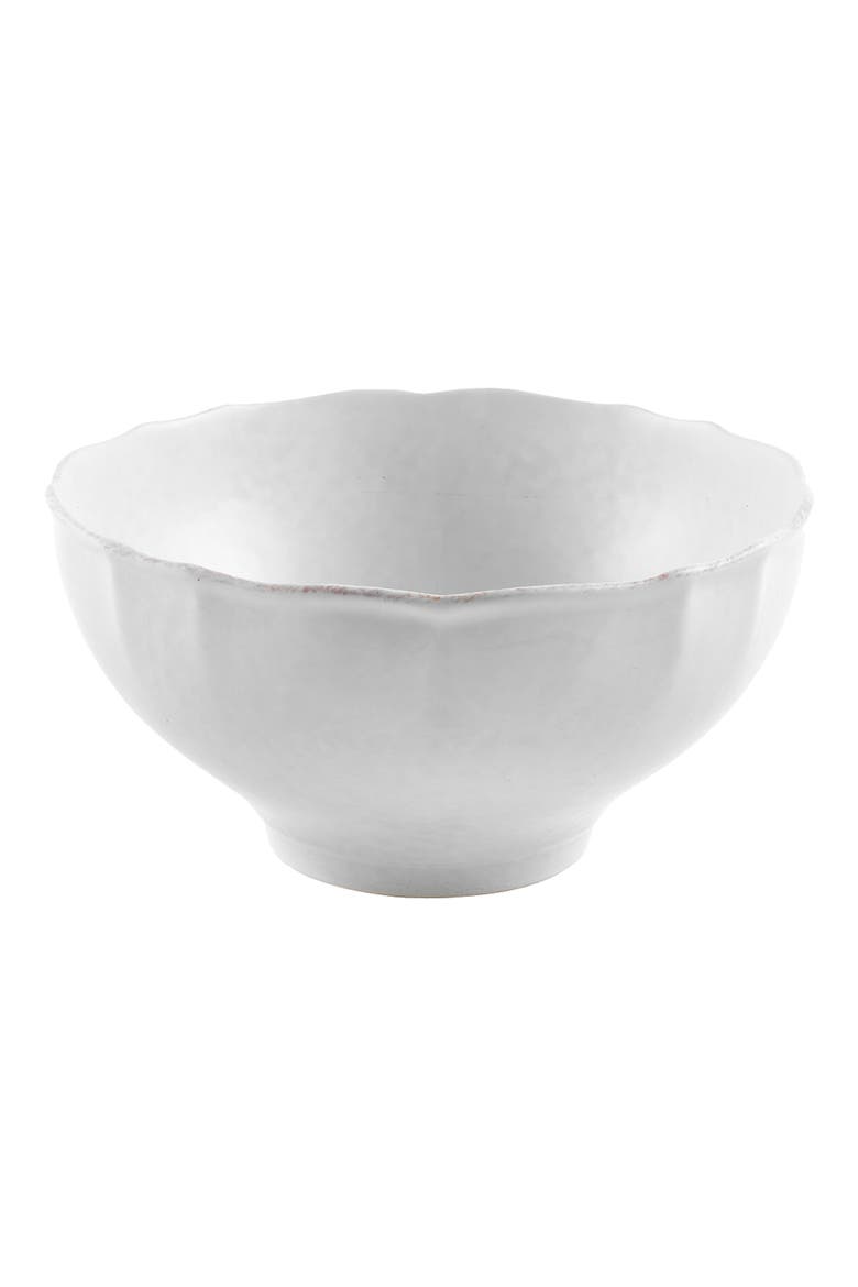Impressions Serving Bowl, Main, color, WHITE