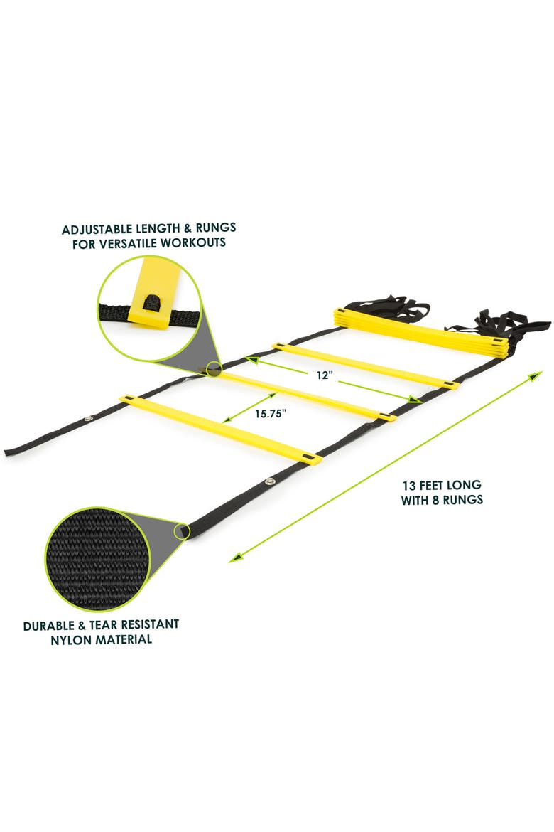 Speed Agility Ladder, Alternate, color, 8 Rungs