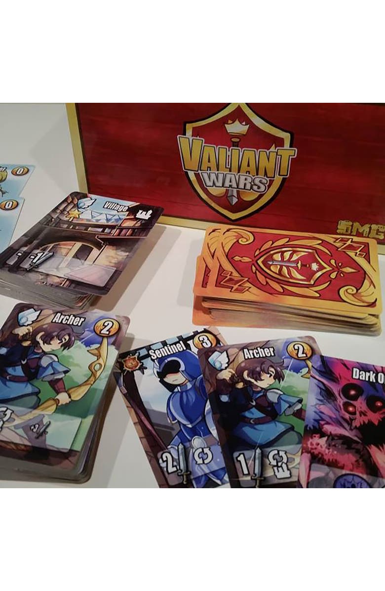 Strange Machine Games Games Valiant Wars Strategy Card Game, Alternate, color,
