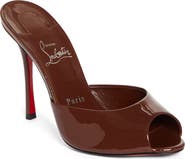 Christian Louboutin Me Dolly Peep Toe Slide Sandal