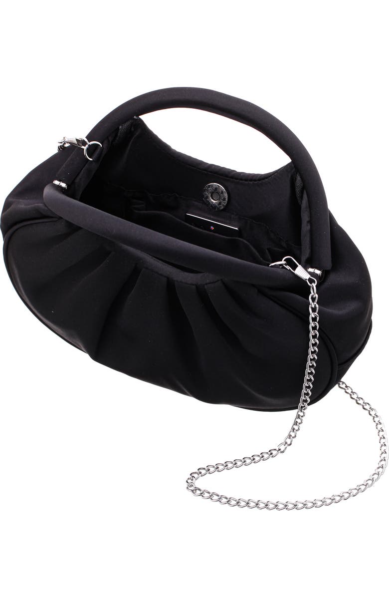 Nina Bren Top Handle Bag, Alternate, color, Black