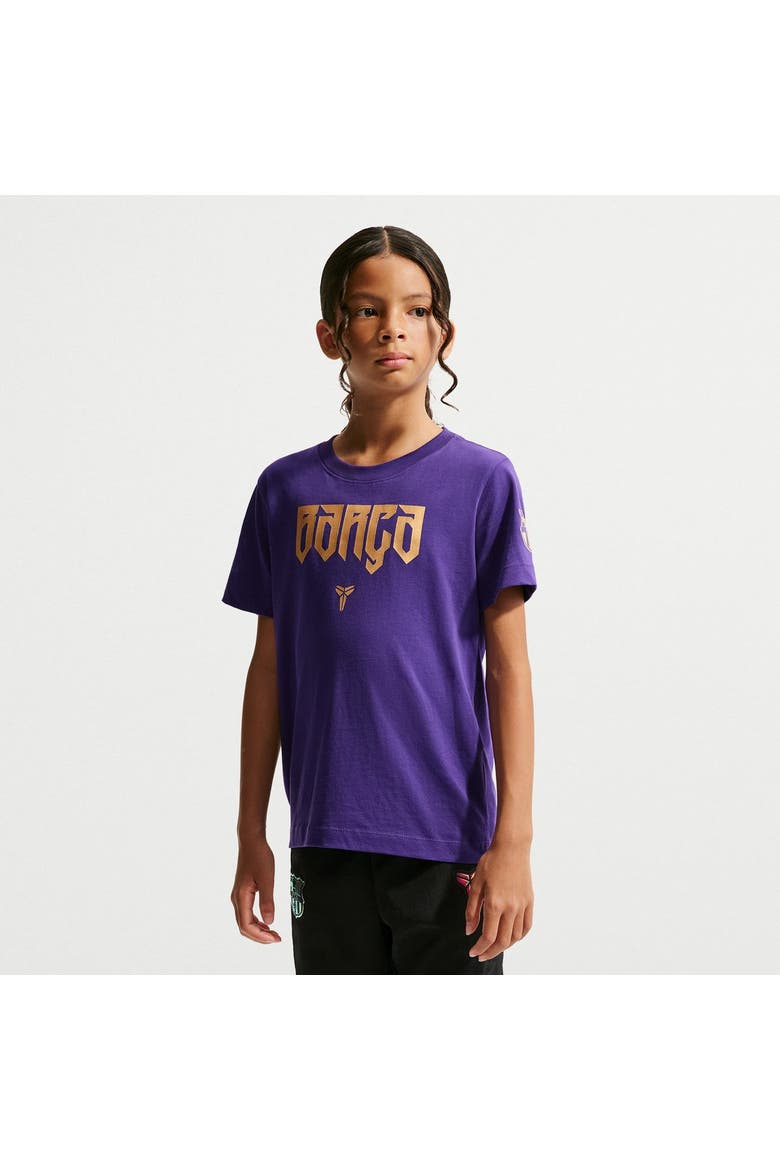 Youth Nike  Purple Barcelona 2026/27  Mamba T-Shirt, Main, color, Purple