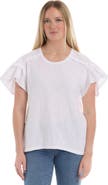 Wilt Ruffle Short Sleeve Tee