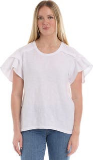 Wilt Ruffle Short Sleeve Tee