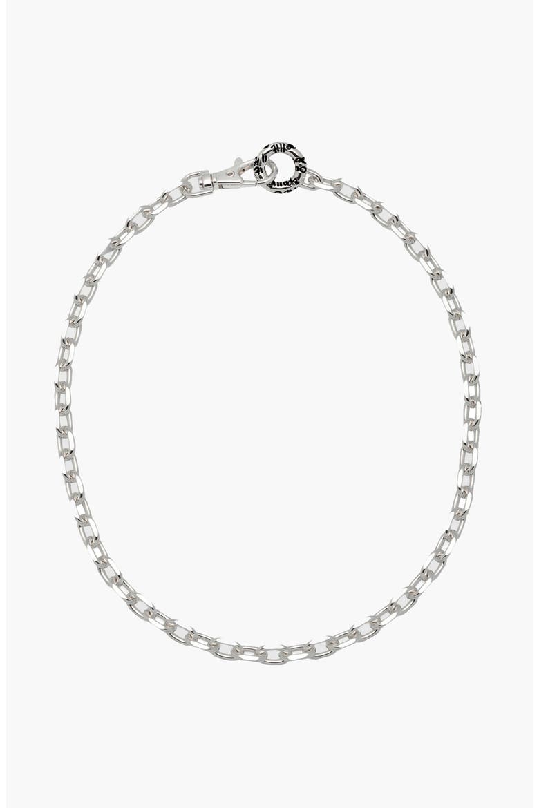 Ring X-Large Necklace In Silver, Main, color, Silver