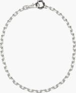 YOJ Ring X-Large Necklace In Silver