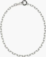 YOJ Ring X-Large Necklace In Silver