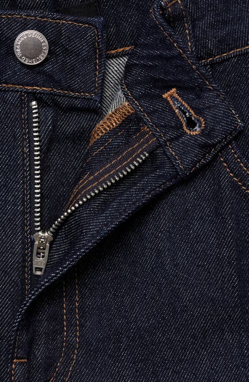Mango High Waist Denim Bermuda Shorts