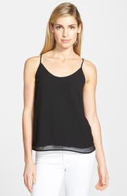 Chelsea28 Crinkled Split Back Top