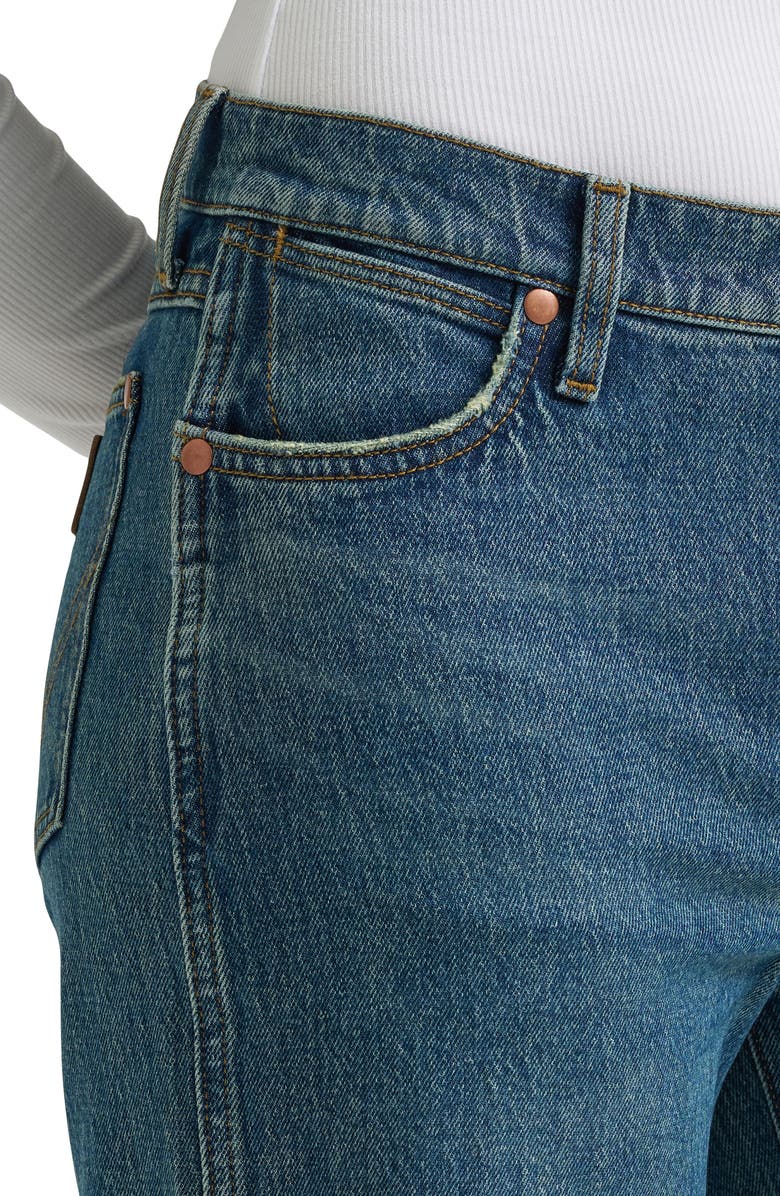 Wrangler Low Rise Baggy Jeans, Alternate, color, Stormy Indigo