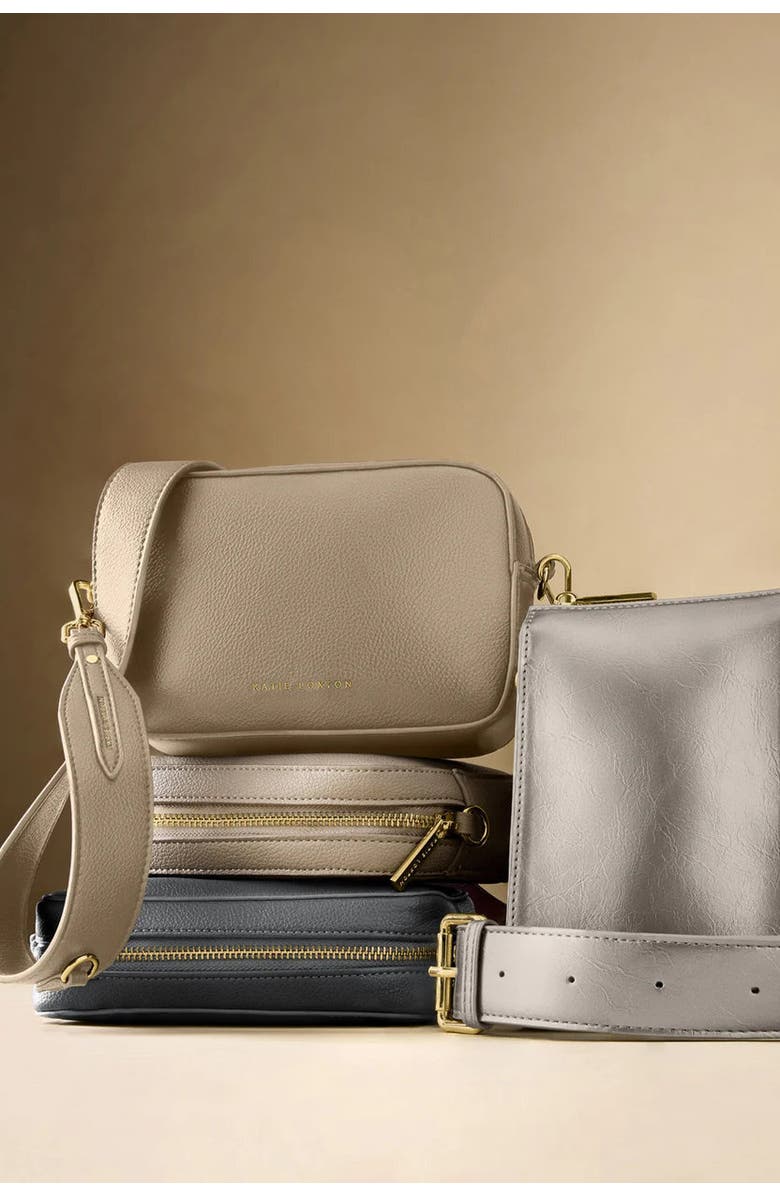 Katie Loxton Avery Small Crossbody Bag in Light Taupe, Alternate, color, Light Taupe