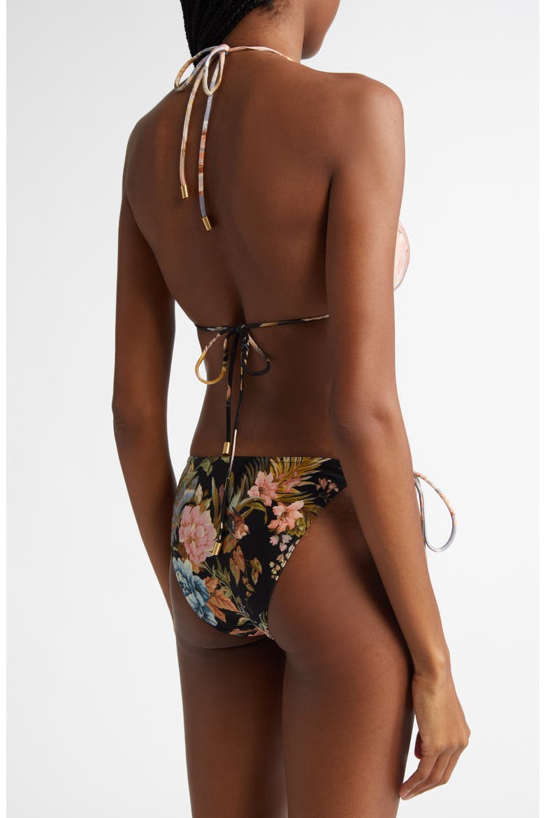 Tallow Spliced Floral Two-Piece Swimsuit, Alternate, color, SPLICED