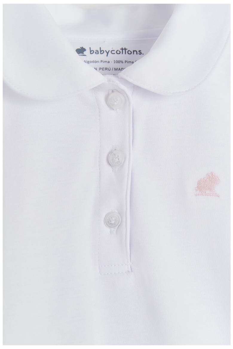 Essential Collared T-Shirt for Infant, Alternate, color, White