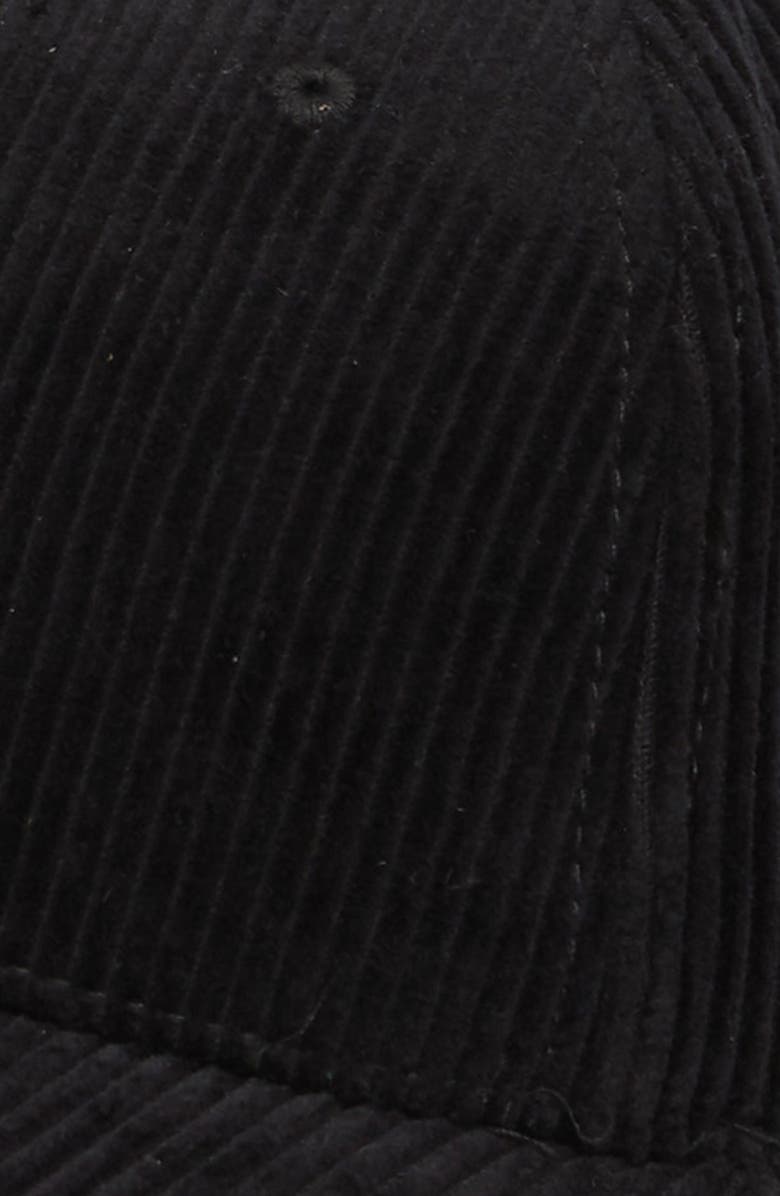 AllSaints Logo Cotton Corduroy Baseball Cap, Alternate, color, 
