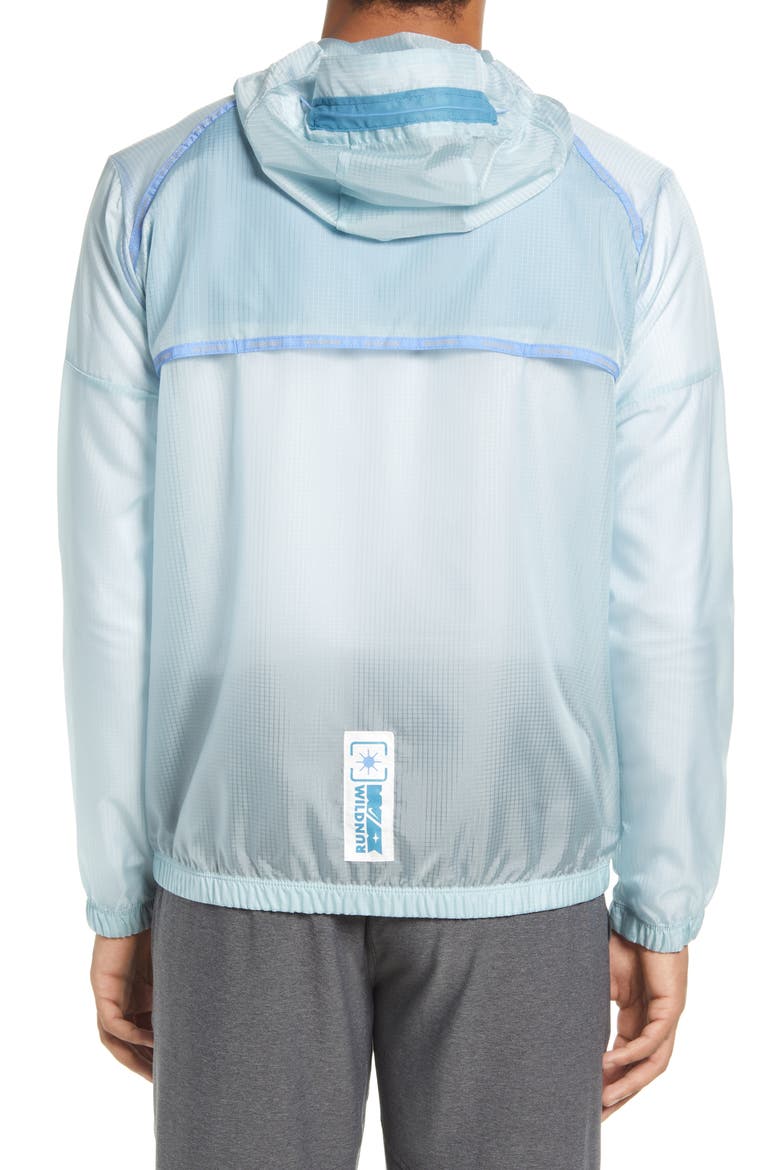 Repel Wild Run Windrunner Jacket, Alternate, color, OCEAN CUBE/RIFTBLUE/REFLECTIVE