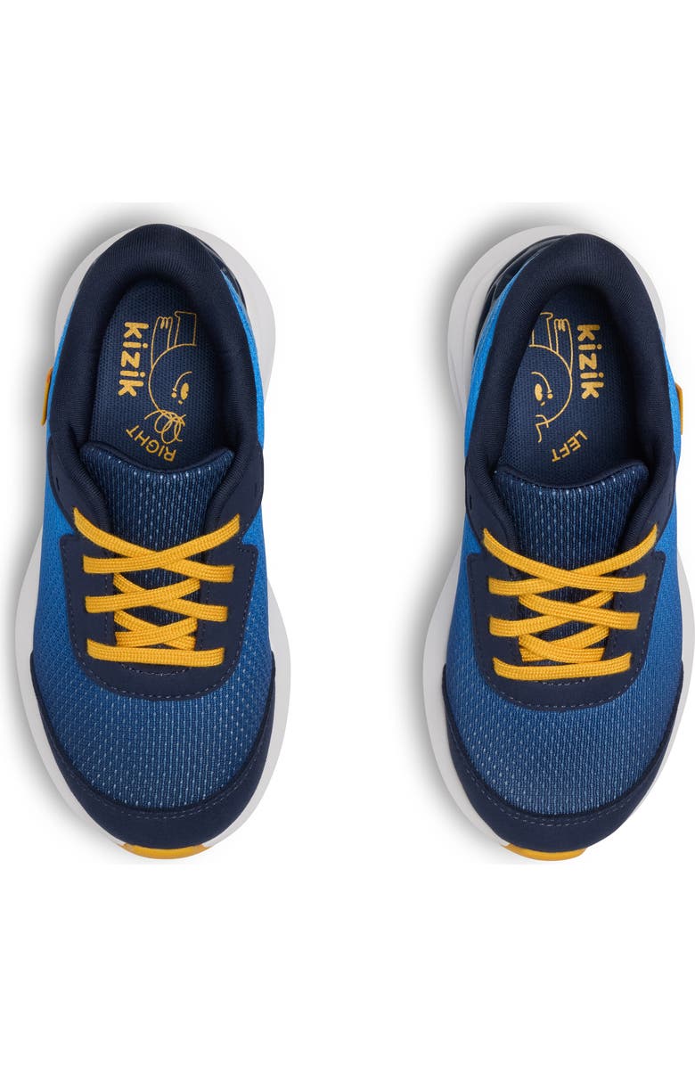 Kizik Kids' Athens 2 Hands-Free Sneaker, Alternate, color, Super Sonic/ Naval Academy