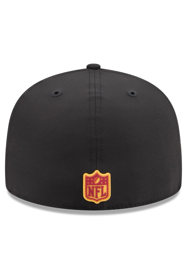 Men's New Era Black Washington Commanders 2026 Sideline Alternate 59FIFTY Fitted Hat, Alternate, color, Black