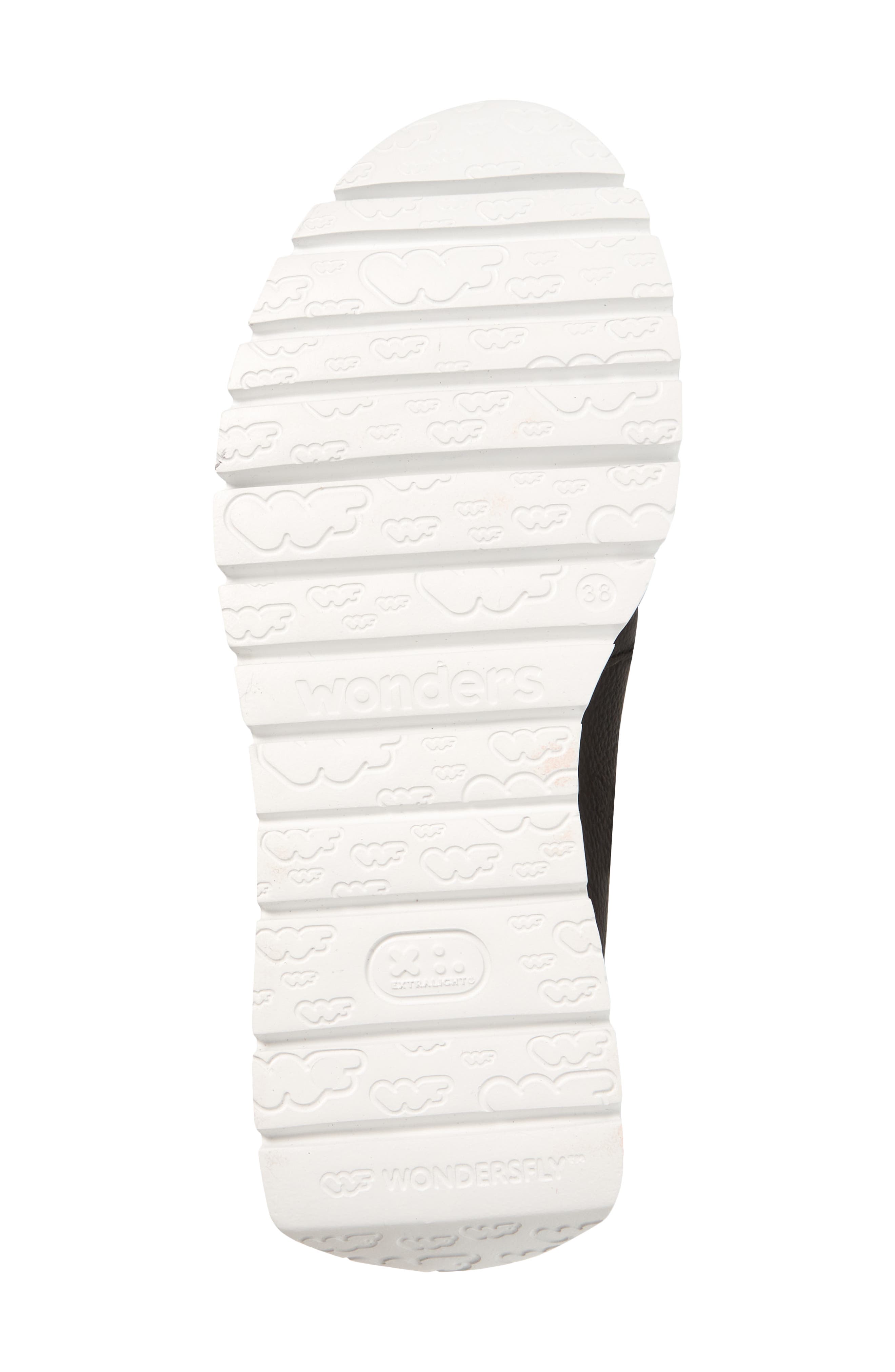 Wonders Sidney Platform Loafer, Alternate, color, Wild Black