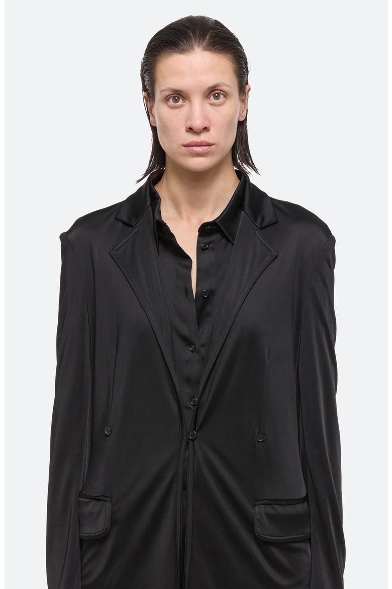 Fluid Liquid Classic Blazer, Alternate, color, BLACK - 001