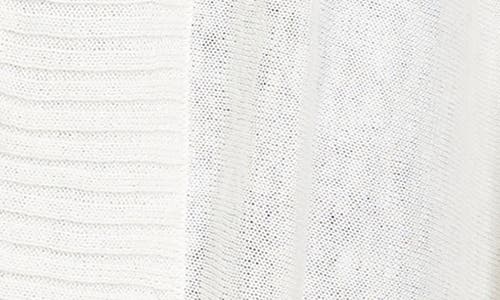 Nic + Zoe Nic+zoe Crush Open Front Cardigan In Classic Cream