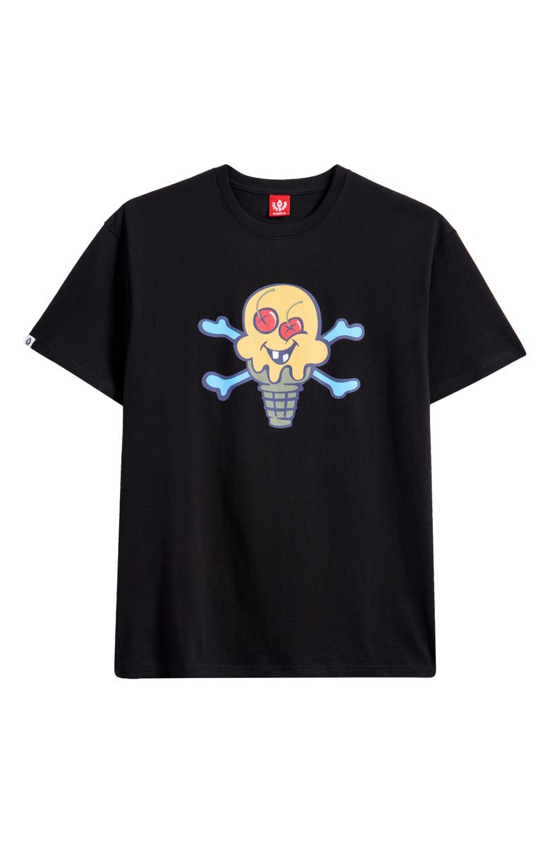 ICECREAM Cones & Bones Graphic T-Shirt, Alternate, color,