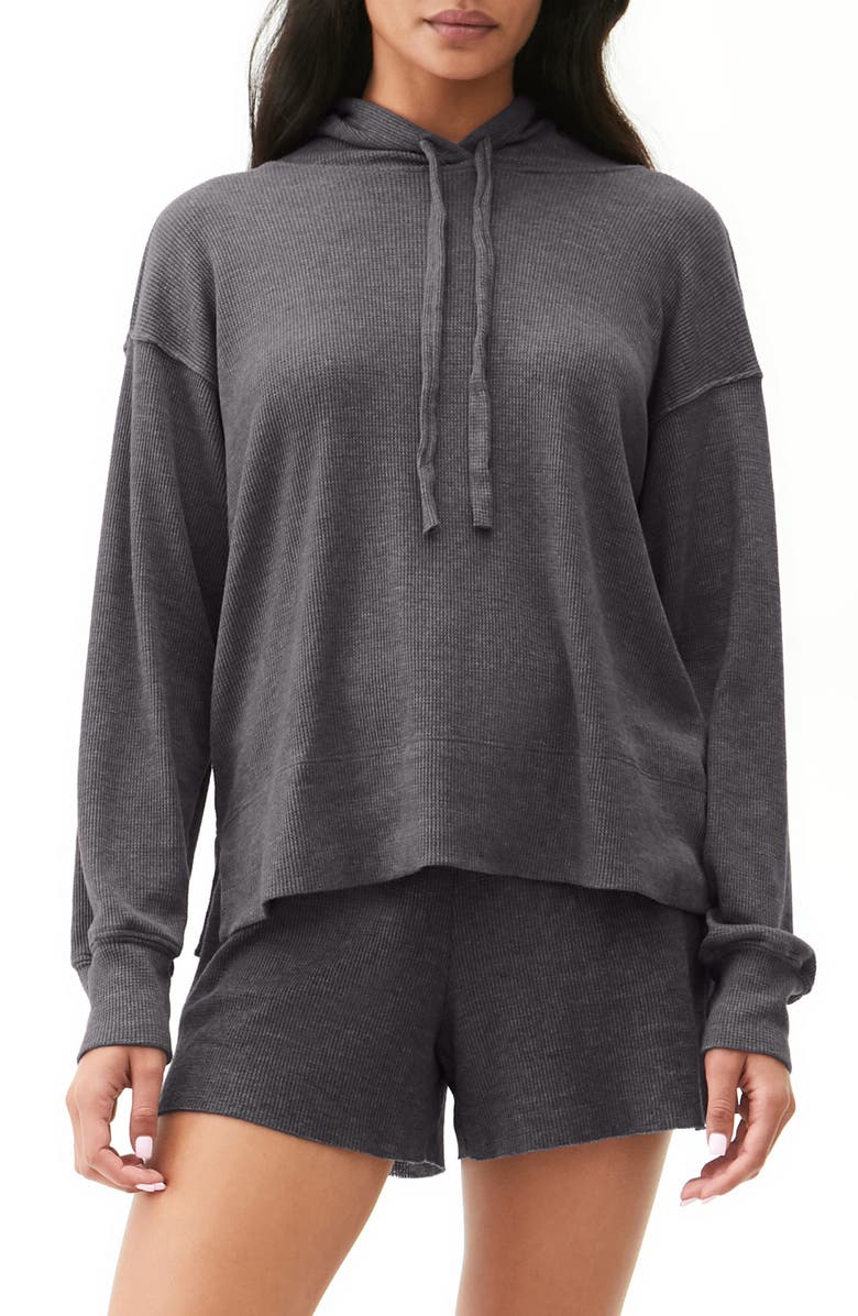 Michael Stars Kylo Thermal Hoodie, Main, color, 