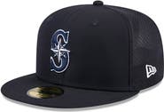 New Era Men's New Era Navy Seattle Mariners 2026 Batting Practice 59FIFTY Fitted Hat