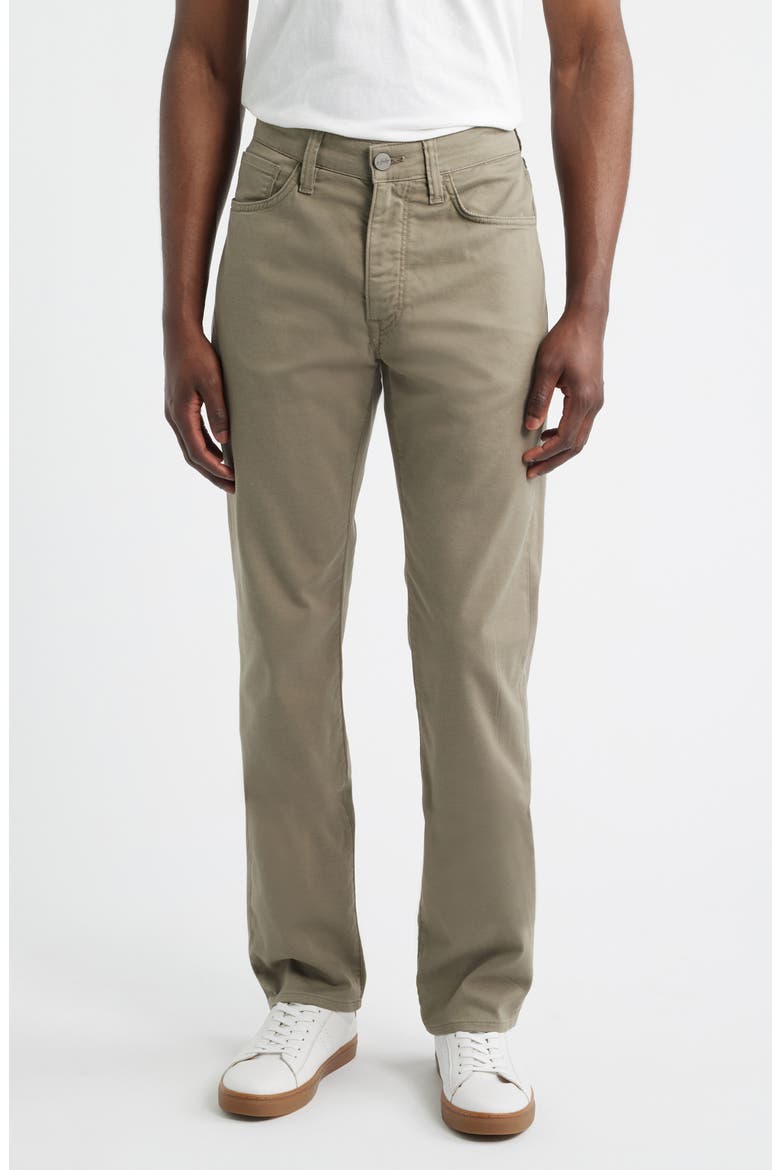 Courage CoolMax® Straight Leg 5-Pocket Pants, Main, color, LIGHT OLIVE COOLMAX