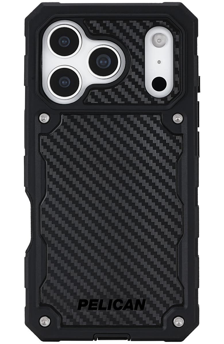 Pelican Shield MagSafe Case with Holster for Apple iPhone 17 Pro, Main, color, Black